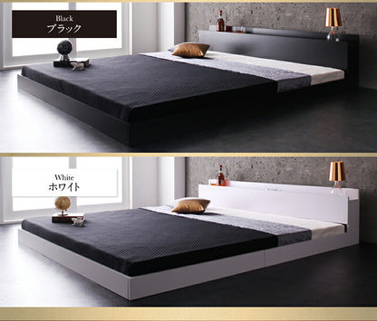 【新商品】ベッド クイーン キング／ヴェーヒル2 スタンダードポケットコイルマットレス付き キング(K×1) 送料無料