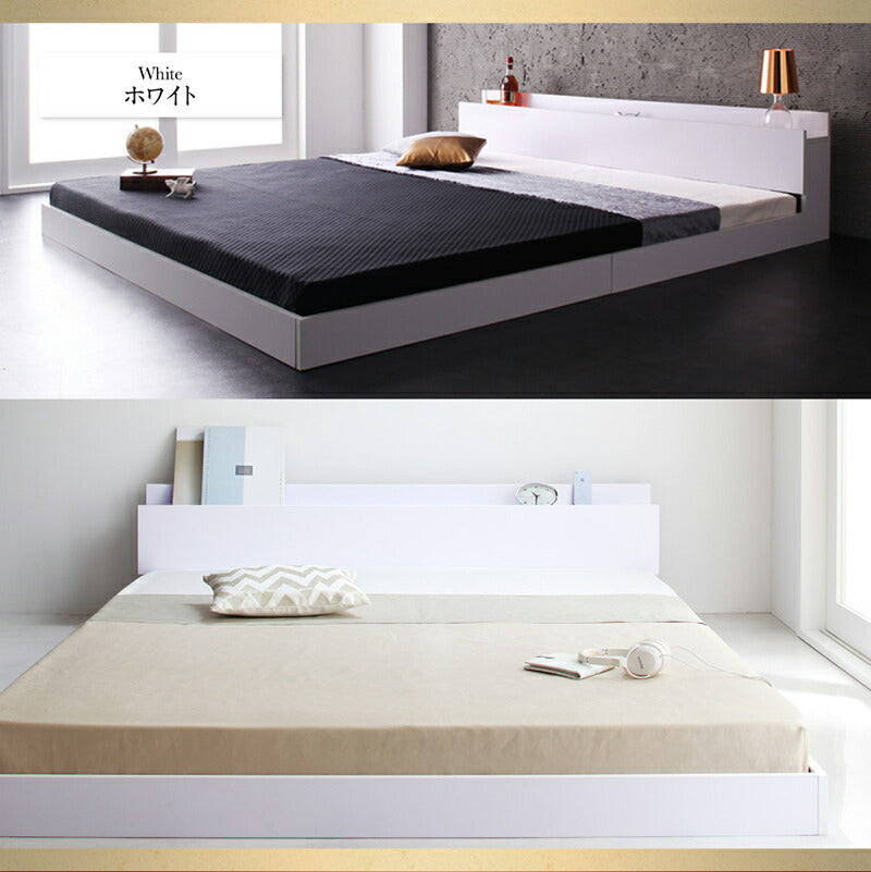【新商品】組立設置付き ベッド クイーン キング／ヴェーヒル2 スタンダードポケットコイルマットレス付き クイーン(Q×1) 送料無料