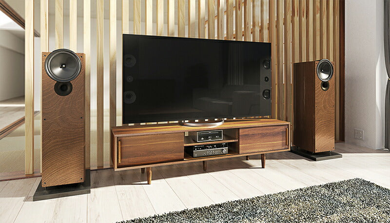 【新商品】デザイン 引き戸 テレビボード／Nosta TV 幅150 送料無料