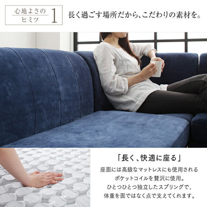 高さ調節可能 3段階伸長式 大型こたつソファダイニング Escher エッシャー 4点セット(テーブル+2Pソファ1脚+1Pソファ1脚+コーナーソファ1脚) W120-180 送料無料