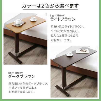 【新商品】棚・照明・コンセント・引出し収納付き電動ベッド ラクストレージ 専用別売品(ベッドサイドテーブル) 98cm 送料無料