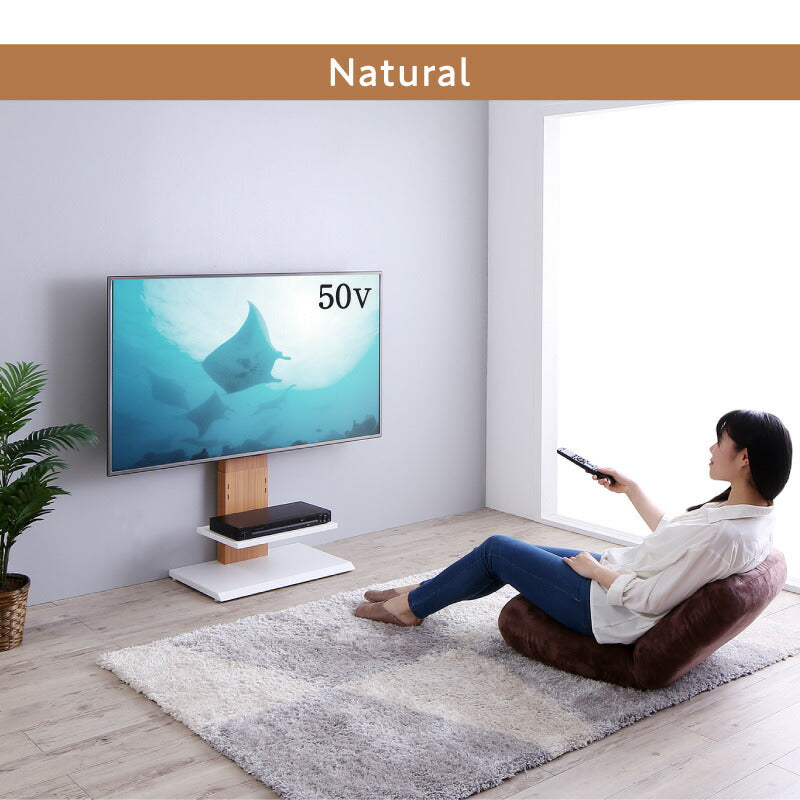 【新商品】壁掛け風テレビ台 Stand-TV スタンドTV ロータイプ 送料無料
