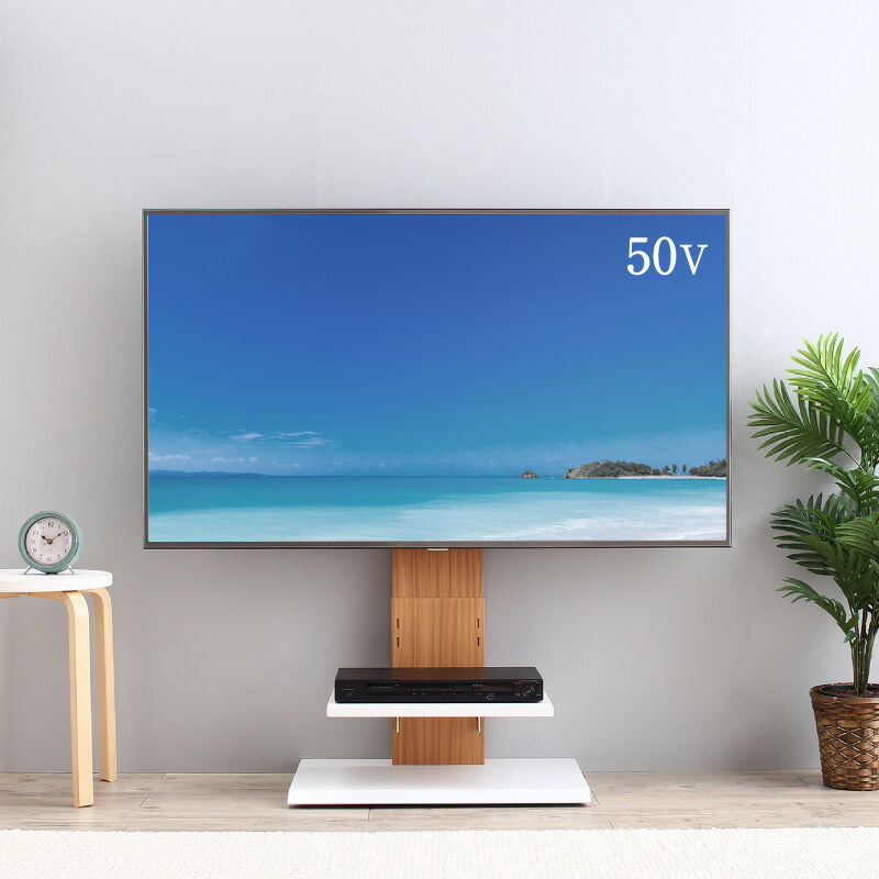 【新商品】壁掛け風テレビ台 Stand-TV スタンドTV ロータイプ 送料無料