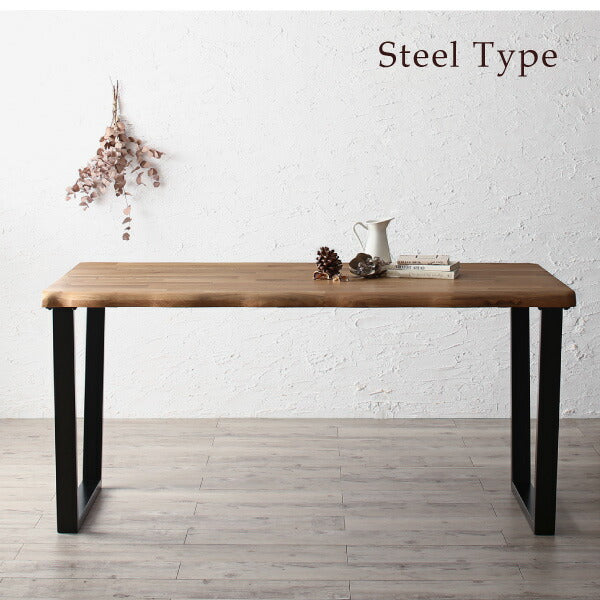 【新商品】組立設置付き 選べる無垢材テーブル デザインチェアダイニング Voyage ヴォヤージ 5点セット(テーブル+チェア4脚) W150 送料無料