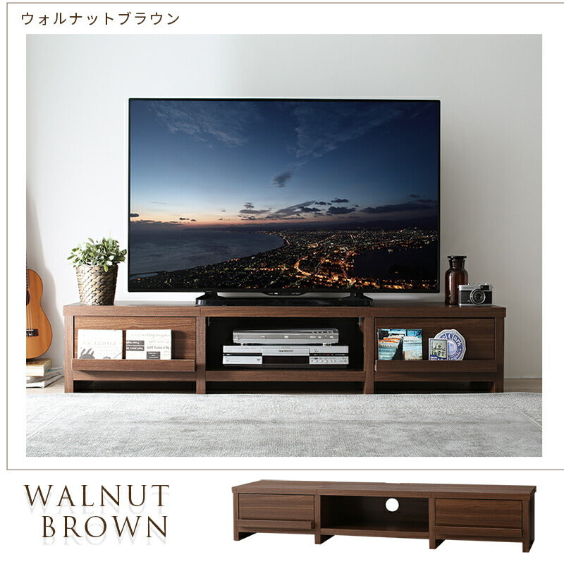 【新商品】テレビ台 ローボード テレビボード／1904_01 分割ローボード 幅180 高さ30 送料無料