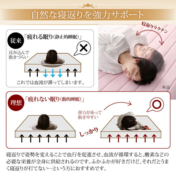 【新商品】寝心地が進化する・V-LAPニットベッドパッド シングル 送料無料