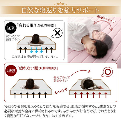 【新商品】寝心地が進化する・V-LAPニットベッドパッド シングル 送料無料