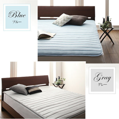 【新商品】寝心地が進化する・V-LAPニットベッドパッド ワイドキング 送料無料