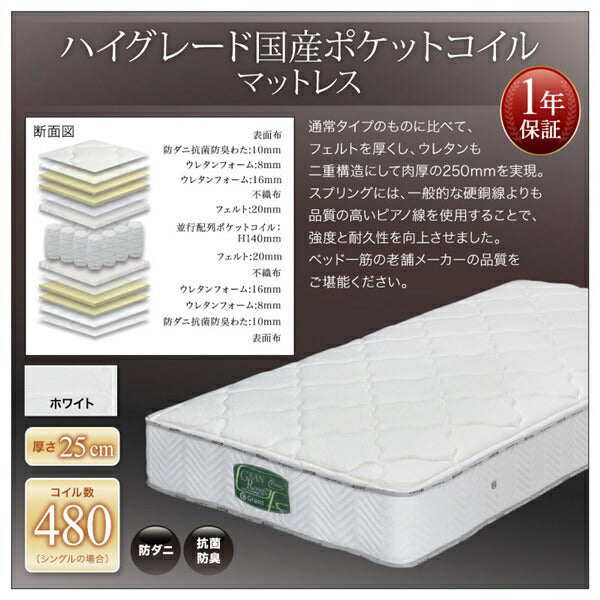 クッションボード連結ローベッド Delanna デランナ ベッドフレームのみ フラットタイプ+棚付クッション クイーン(SS×2) 送料無料