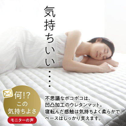 ゾーンコイルマットレス 抗菌防臭 防ダニ　高反発 硬め バランスタイプ  zone-coil シングル 送料無料