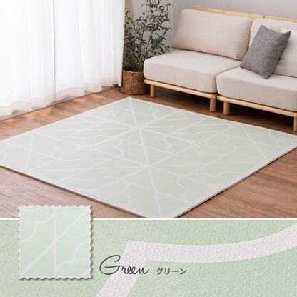 レトロデザインのジョイントマット　キュロス　36枚セット 60×60×1.2cm 送料無料