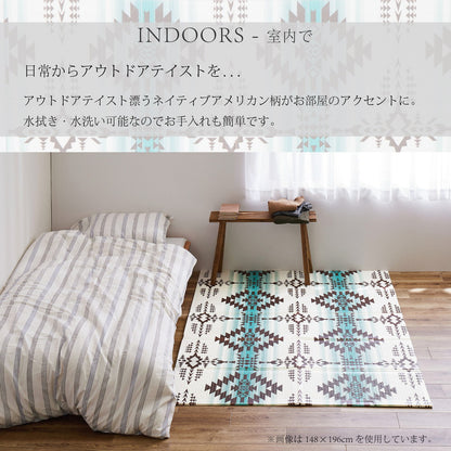 【新商品】折りたためて水拭きできるプレイマット　エクスキリム　アウトドアにも 118×176cm 送料無料