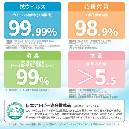 北欧柄の国産高機能ラグ　ジャスト 190×190cm 送料無料