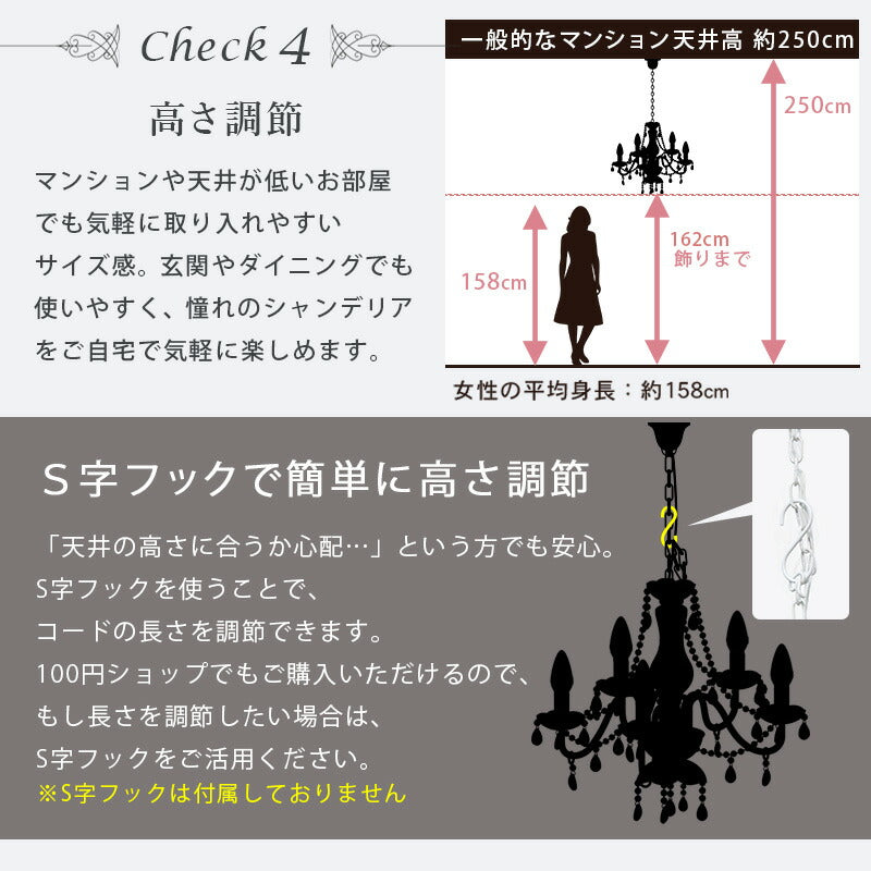 ガラスシャンデリア-NL- 45×45×45cm 送料無料