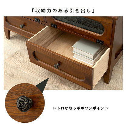 TV台 -MTV-レトロ 引出し 90×40×45cm 送料無料