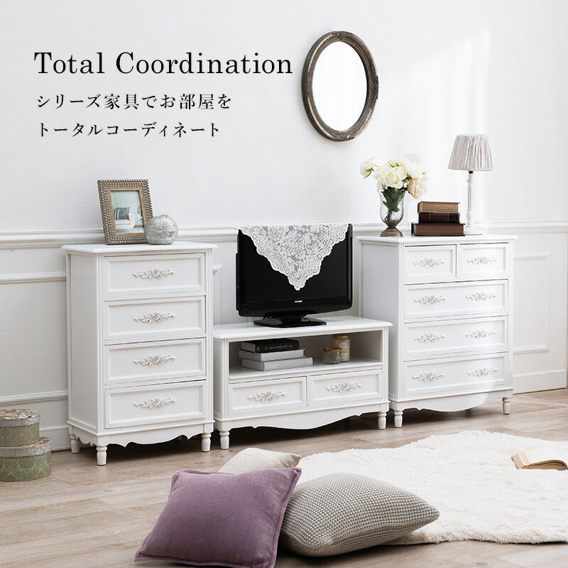 TV台-MTV-浮き彫り 80×33×45cm 送料無料