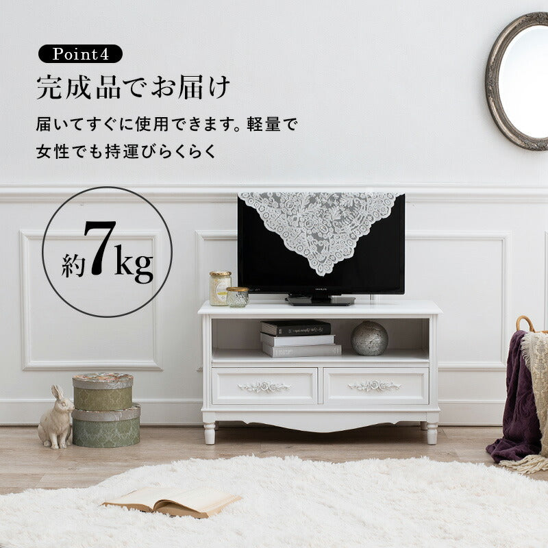 TV台-MTV-浮き彫り 80×33×45cm 送料無料