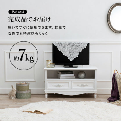 TV台-MTV-浮き彫り 80×33×45cm 送料無料