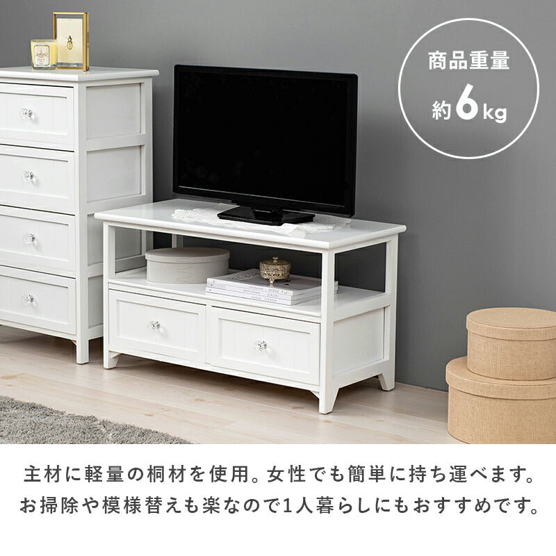 TV台-クリスタル 72×34×41cm 送料無料