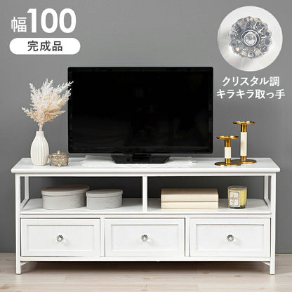 TV台-クリスタル 100×34×41cm 送料無料
