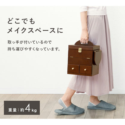 コスメボックス-MUD-バタフライ 26×19×31cm 送料無料