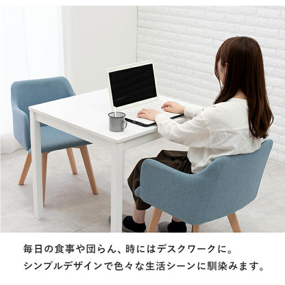 ダイニング３点セット-SH-チェア（×2）-肘付き 75×75×72cm 送料無料