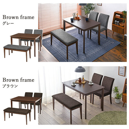 ダイニング４点セット-VDS-コンパクト 110×70×70.5cm 送料無料
