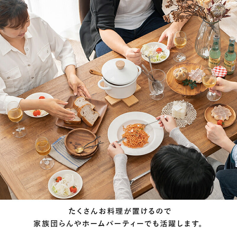 ダイニング5点セット-RT-木脚/Bタイプ 140×80×72cm 送料無料