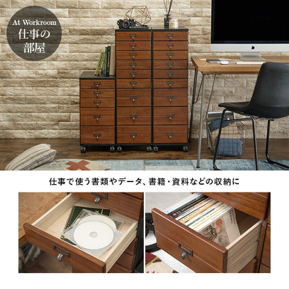 チェスト 9段タイプ 28×37×97cm 送料無料