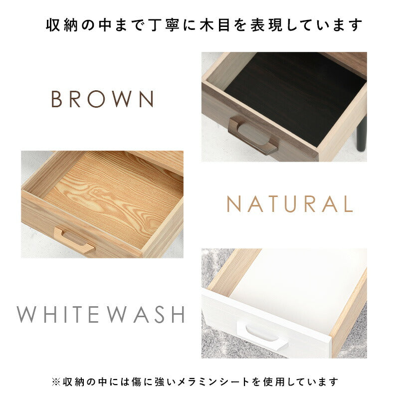 テーブル-MT-天然木引出し付き 1杯 100×45×40cm 送料無料