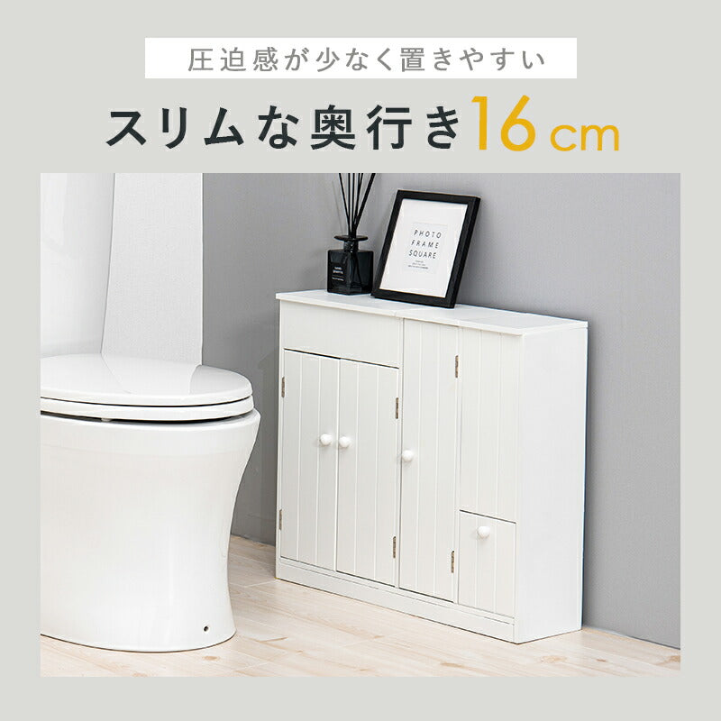 【新商品】トイレラック-MTR611 ハートあり 60×16×52cm 送料無料