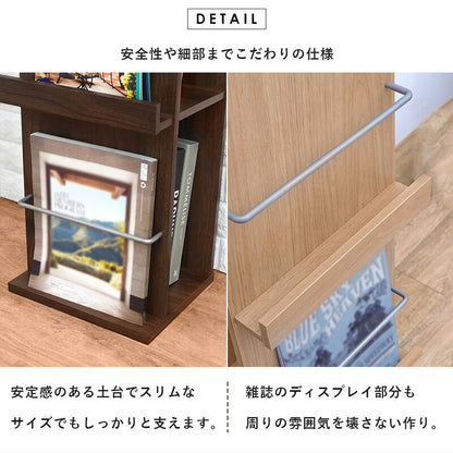 【新商品】ブックスタンド-RBS 29.5×25×108cm 送料無料