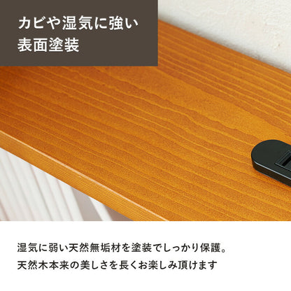 ヘッドボード-WH- 98×15×66cm 送料無料