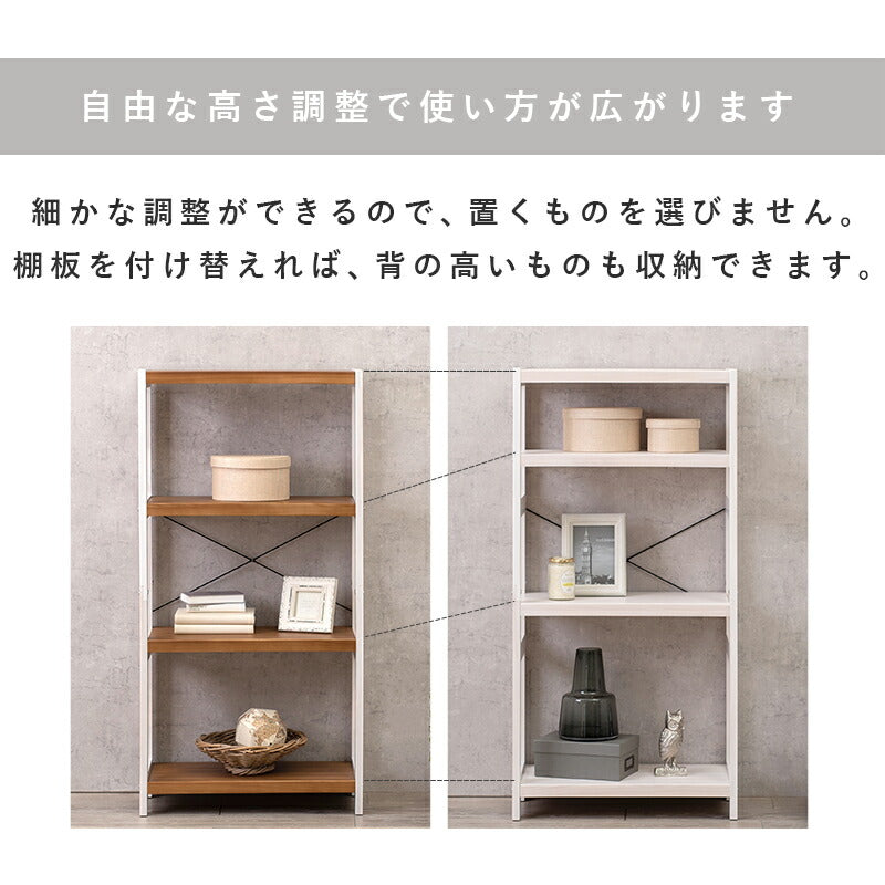 ラック-MCC-天然木 60×30×120cm 送料無料