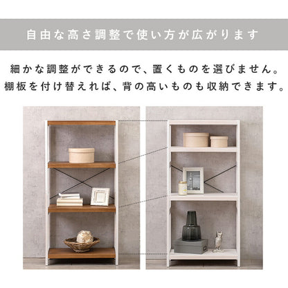 ラック-MCC-天然木 60×30×120cm 送料無料