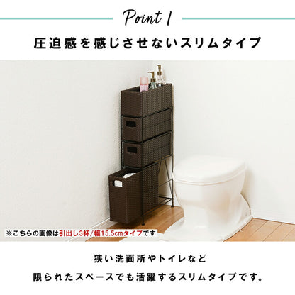 ランドリー スリムタイプ 20.5×40.5×95.5cm 送料無料