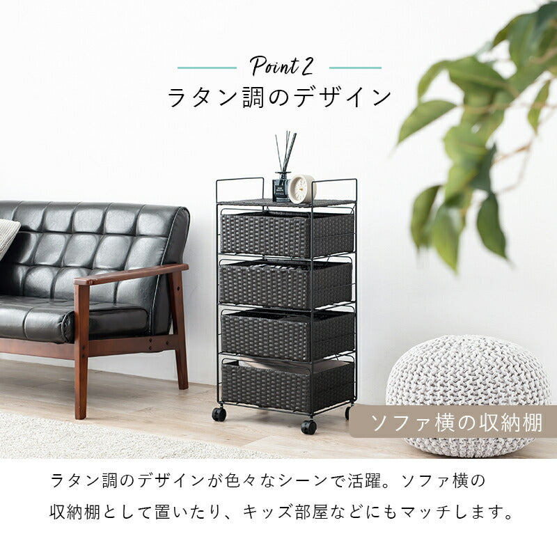 ランドリー-RAN 40×30×85cm 送料無料