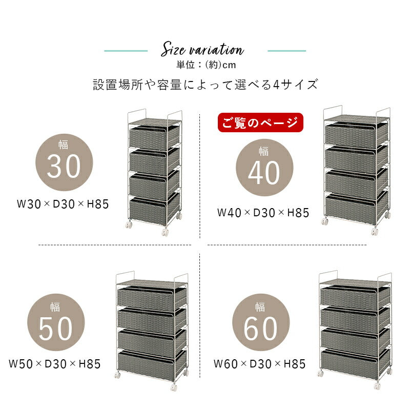 ランドリー-RAN 40×30×85cm 送料無料