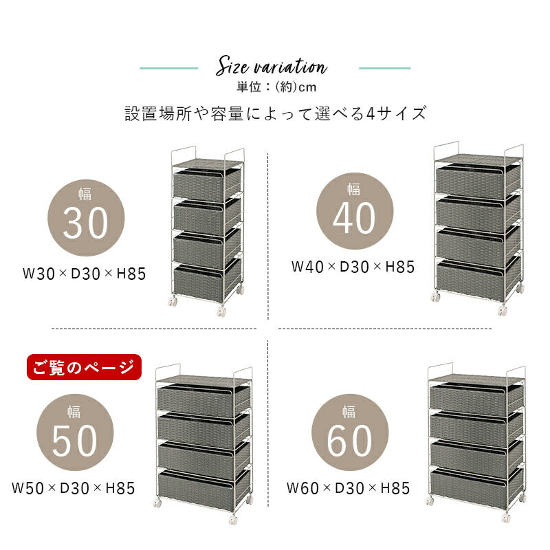 ランドリー-RAN 50×30×85cm 送料無料