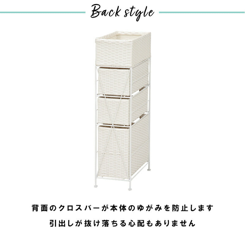 ランドリー-RAN/スリムタイプ 幅20.5cm 送料無料