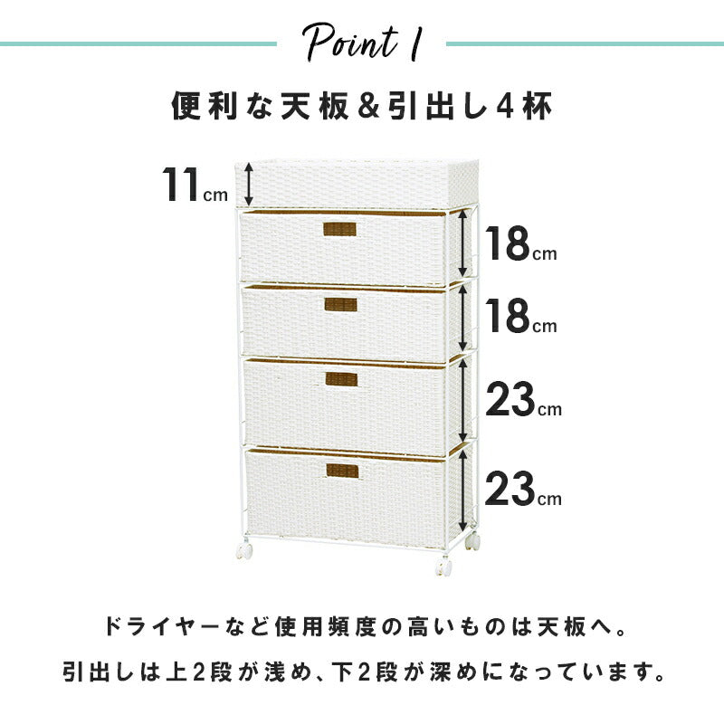 ランドリー-RAN/ハイタイプ 幅60.5cm 送料無料