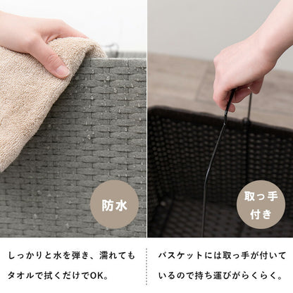 ランドリーラック-RAN/4個タイプ 60×40×97cm 送料無料