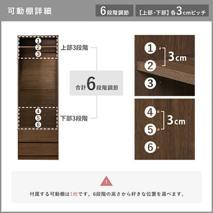 ワードローブ-RKK 幅60cm 送料無料
