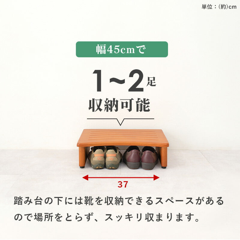 玄関踏み台-VH- 45×35×13.5cm 送料無料