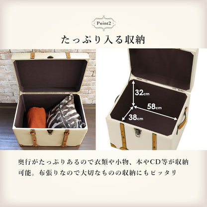 【新商品】収納スツール-MC-幅60cm 60×40×46cm 送料無料