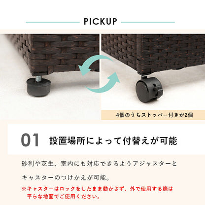 収納庫-RUD 122×56×60cm 送料無料