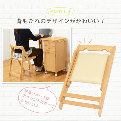 折りたたみチェアー-VC- 40×43×64cm 送料無料