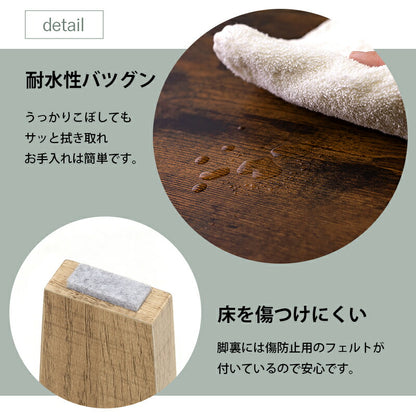 折れ脚テーブル-MT-天板八角形 90×50×32cm 送料無料