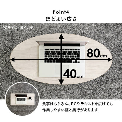 折れ脚テーブル-MT-幅80cm 角型 80×40×33cm 送料無料