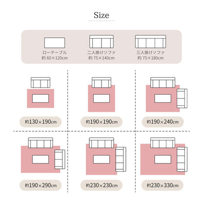 アンティーク絨毯風プリントラグ トルクメン 130×190cm 送料無料
